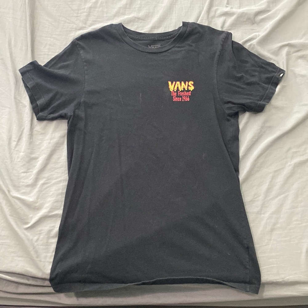 vans "the freshest" black tee